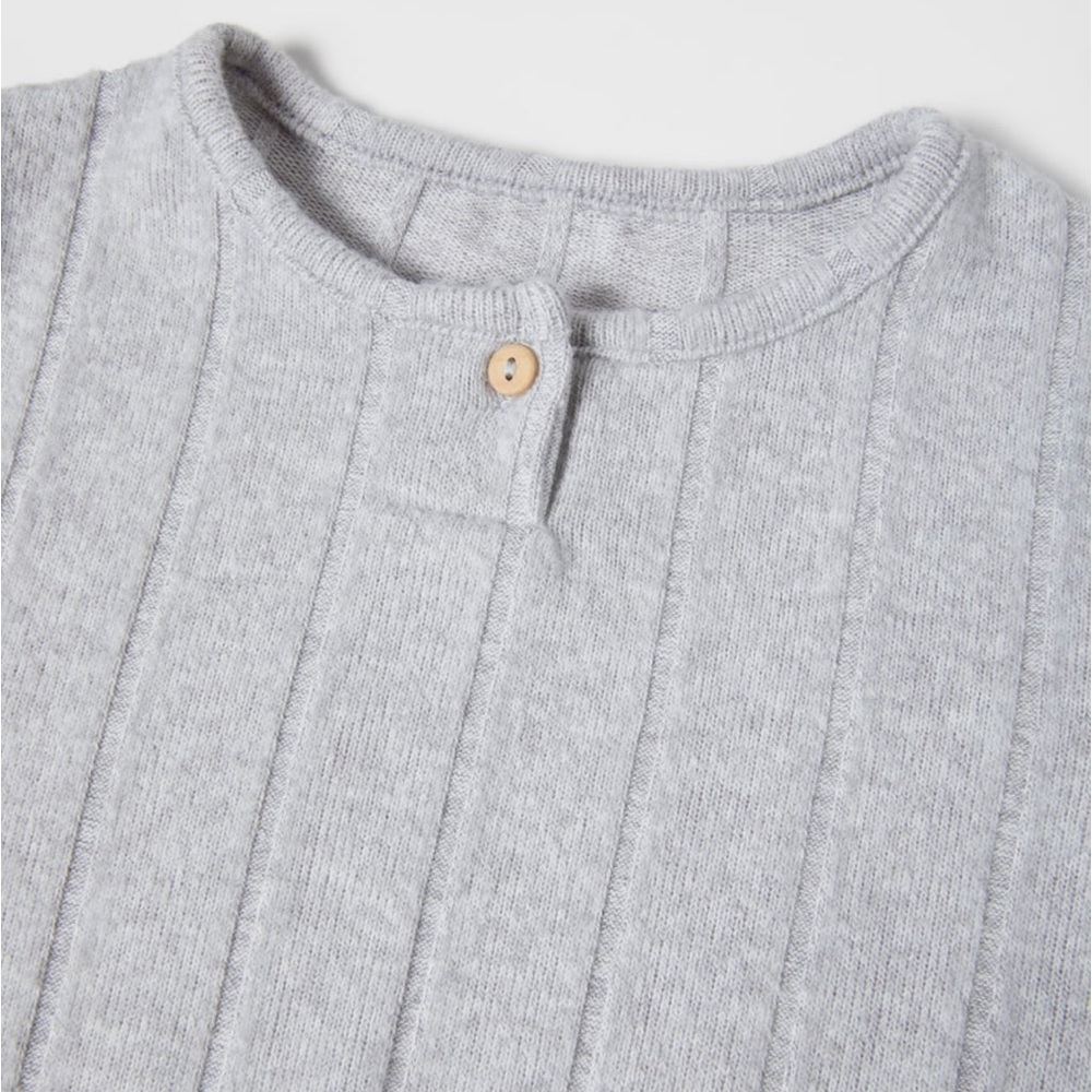 Zara Ribbed Soft Shirt - Picture 2 of 9